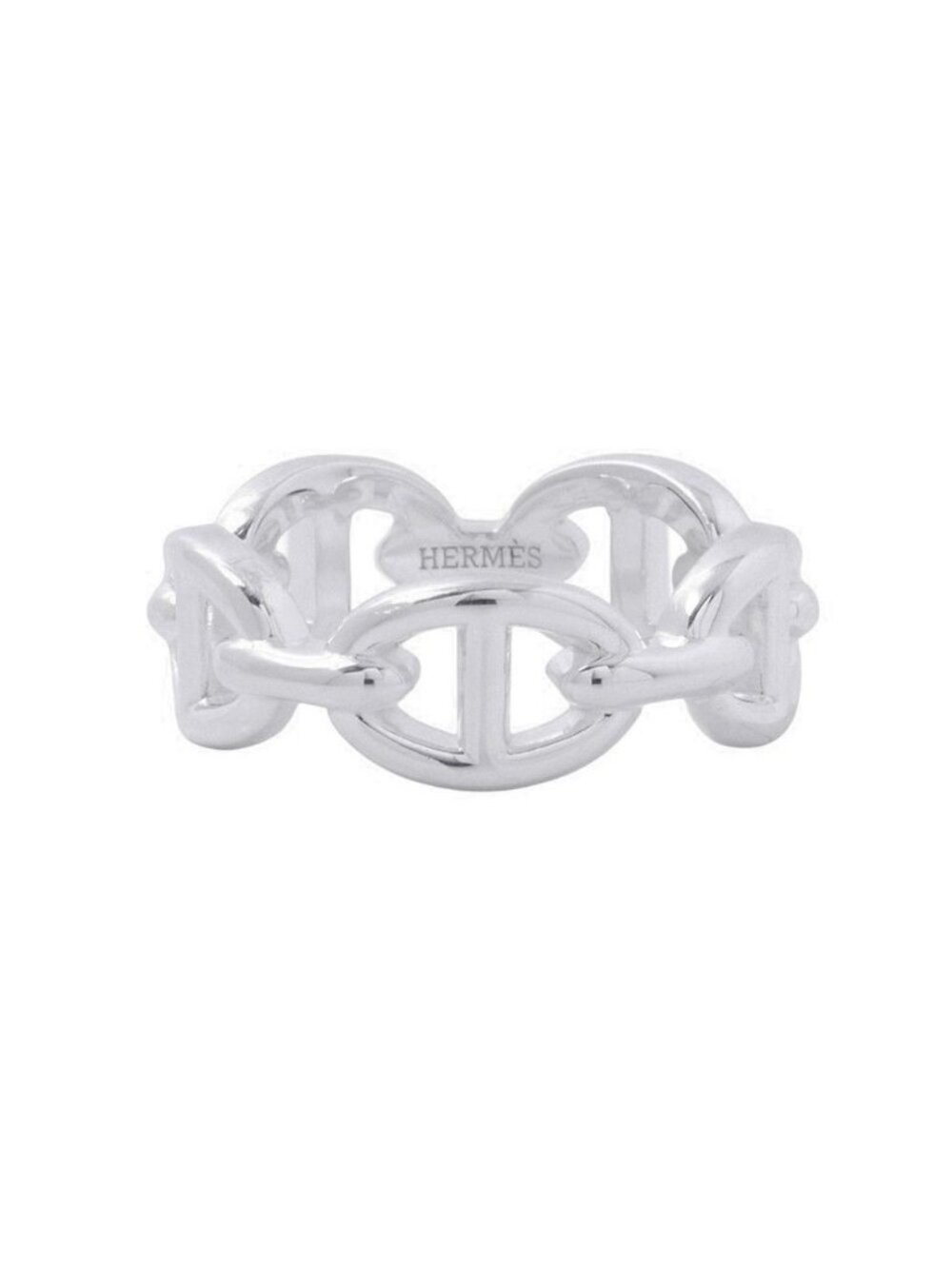 Hermes Ring Chaine D'ancre Enchainee PM